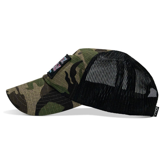 One Revolver Surfboards - All Kill No Chill Patch Tactical Ripstop Mesh Snapback Hat HEADWEAR