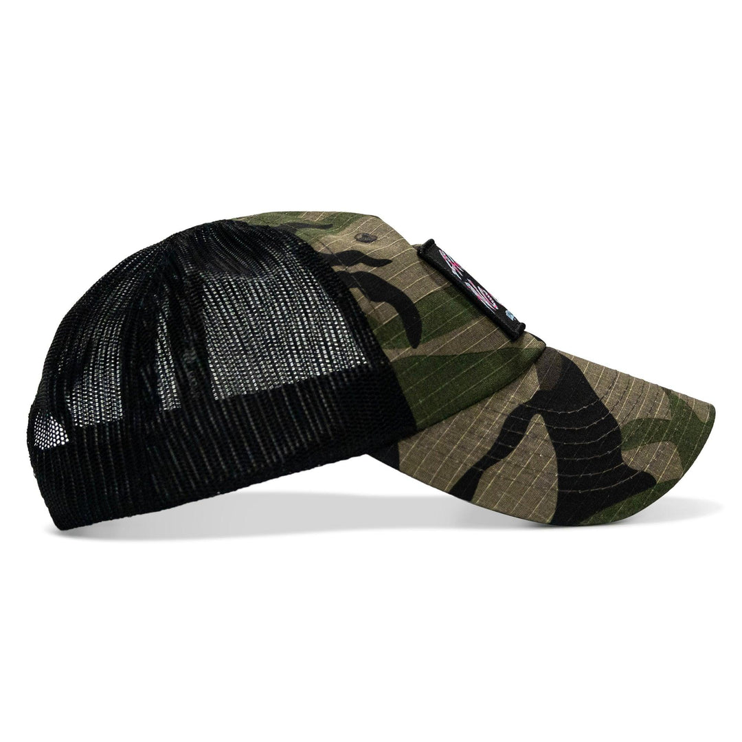 One Revolver Surfboards - All Kill No Chill Patch Tactical Ripstop Mesh Snapback Hat HEADWEAR