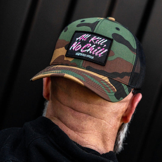 One Revolver Surfboards - All Kill No Chill Patch Snapback Hat HEADWEAR