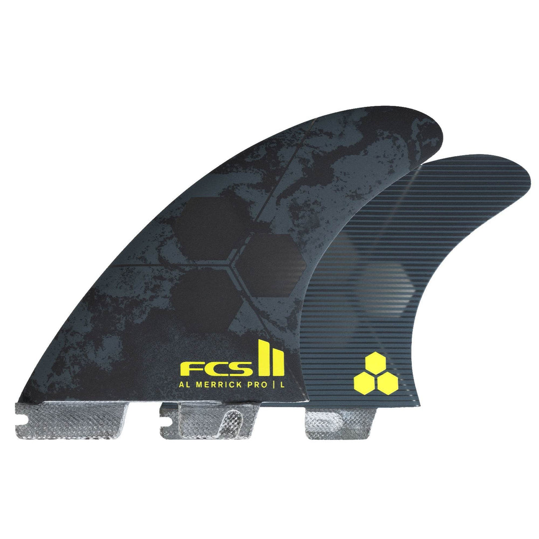 FCS II Al Merrick PG Pro Tri Fin Set - One Revolver Surfboards