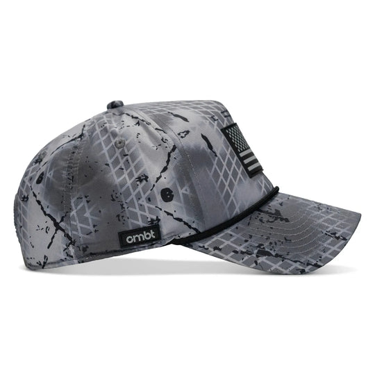 One Revolver Surfboards - American Flag PVC Patch Waterproof Weekender Snapback WEEKENDER MESH SNAPBACK
