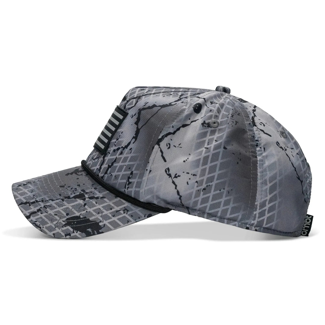One Revolver Surfboards - American Flag PVC Patch Waterproof Weekender Snapback WEEKENDER MESH SNAPBACK
