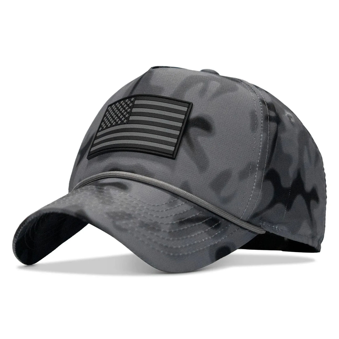One Revolver Surfboards - American Flag PVC Patch Waterproof Weekender Snapback WEEKENDER MESH SNAPBACK