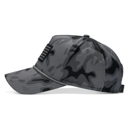 One Revolver Surfboards - American Flag PVC Patch Waterproof Weekender Snapback WEEKENDER MESH SNAPBACK