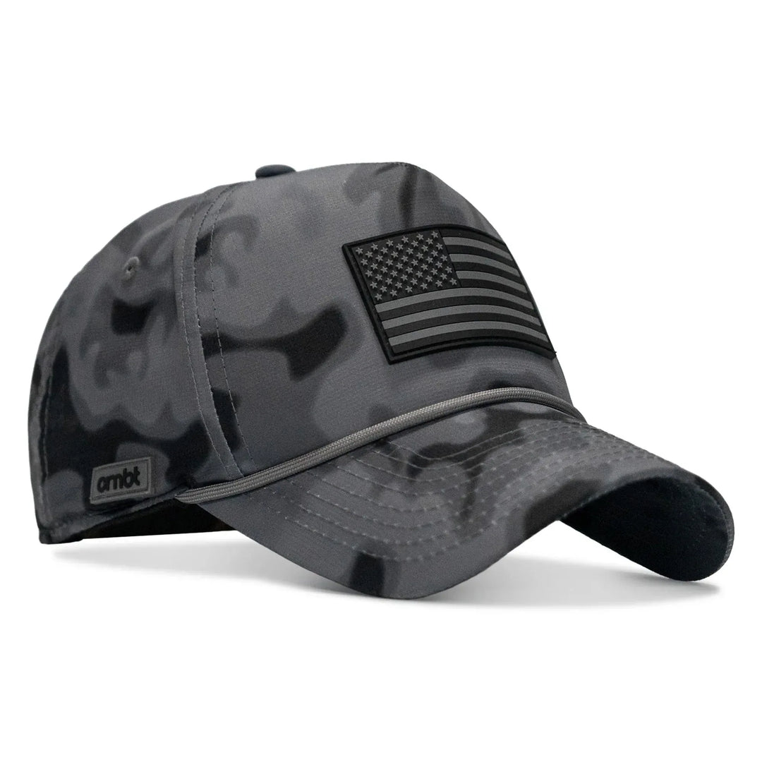 One Revolver Surfboards - American Flag PVC Patch Waterproof Weekender Snapback WEEKENDER MESH SNAPBACK