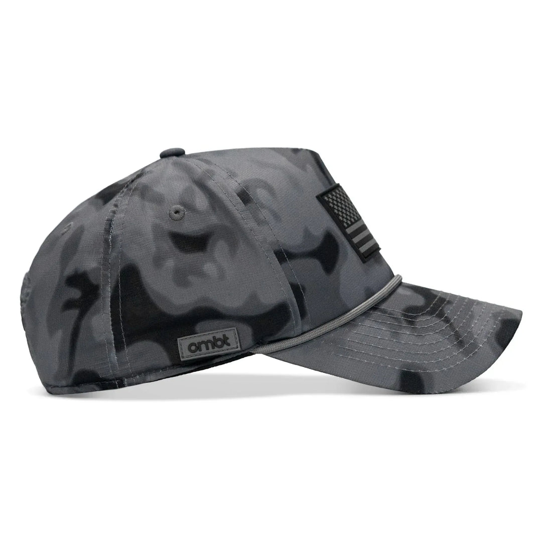 One Revolver Surfboards - American Flag PVC Patch Waterproof Weekender Snapback WEEKENDER MESH SNAPBACK