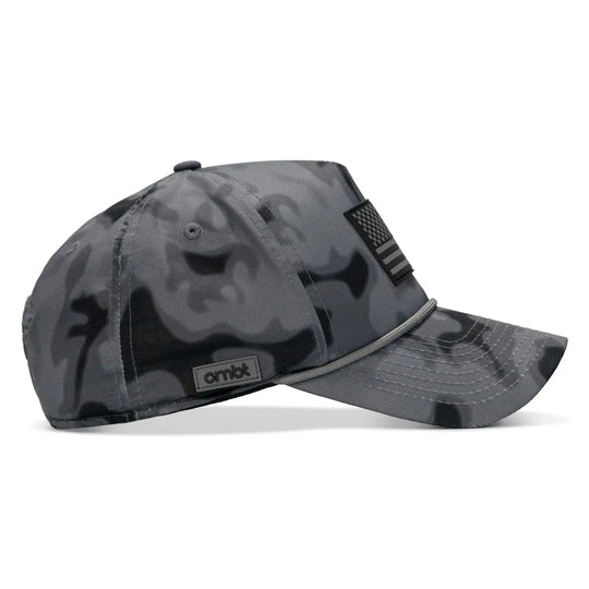 One Revolver Surfboards - American Flag PVC Patch Waterproof Weekender Snapback WEEKENDER MESH SNAPBACK