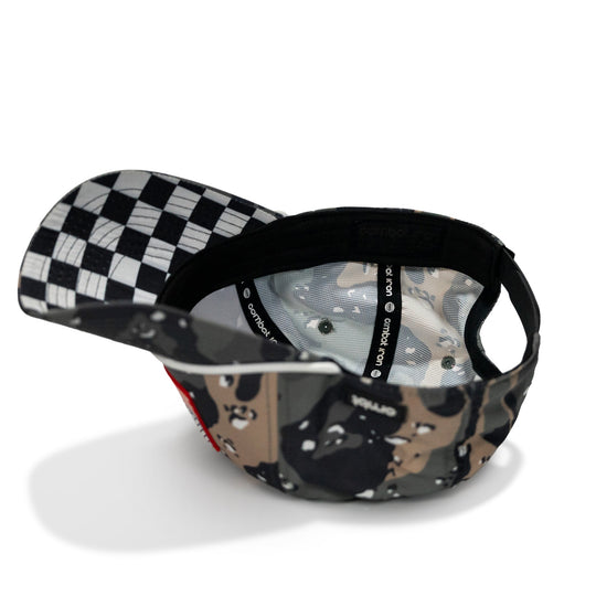 American Flag PVC Patch Waterproof Weekender Snapback