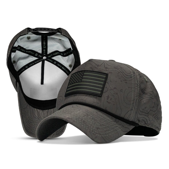 American Flag PVC Patch Waterproof Weekender Snapback