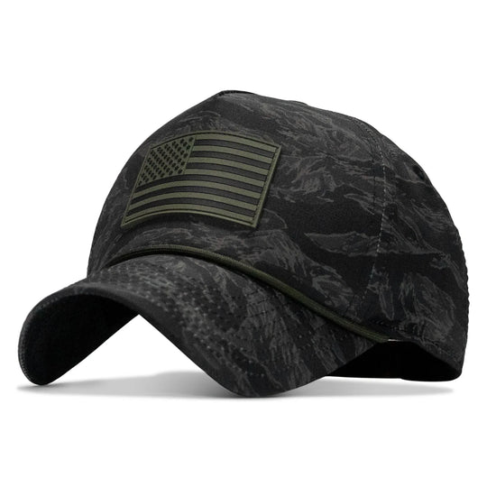 One Revolver Surfboards - American Flag PVC Patch Waterproof Weekender Snapback WEEKENDER MESH SNAPBACK