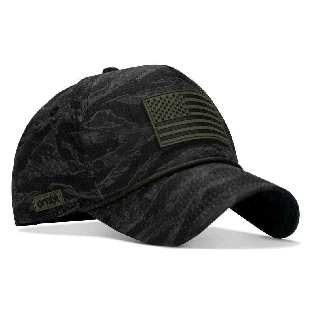 One Revolver Surfboards - American Flag PVC Patch Waterproof Weekender Snapback WEEKENDER MESH SNAPBACK