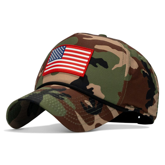 American Flag PVC Patch Waterproof Weekender Snapback