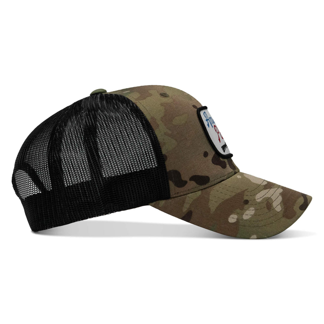 One Revolver Surfboards - American Patriot Patch Snapback Hat HEADWEAR