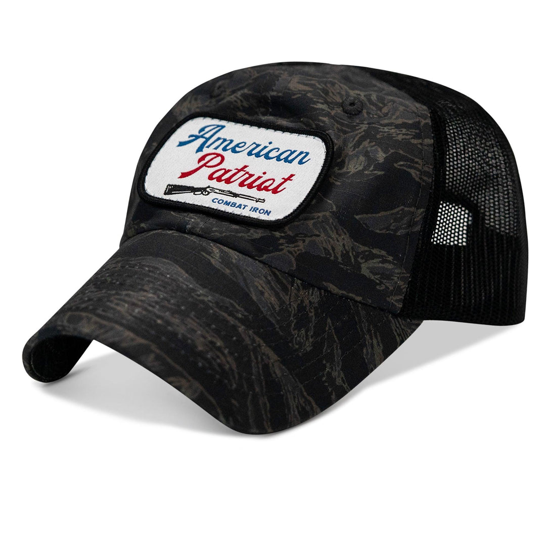 One Revolver Surfboards - American Patriot Patch Tactical Ripstop Mesh Snapback Hat HEADWEAR