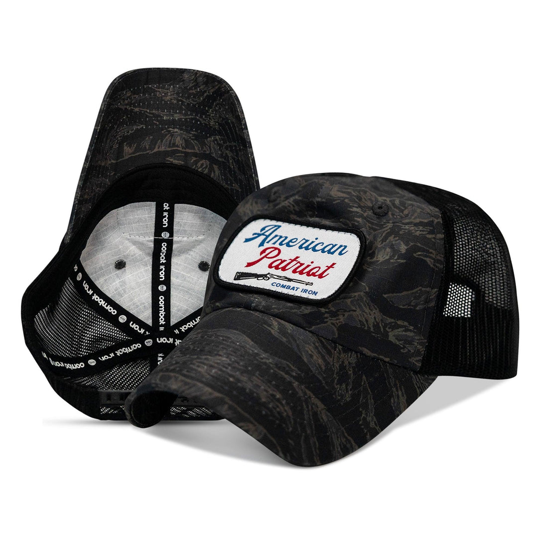 One Revolver Surfboards - American Patriot Patch Tactical Ripstop Mesh Snapback Hat HEADWEAR