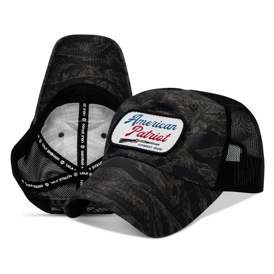 One Revolver Surfboards - American Patriot Patch Tactical Ripstop Mesh Snapback Hat HEADWEAR