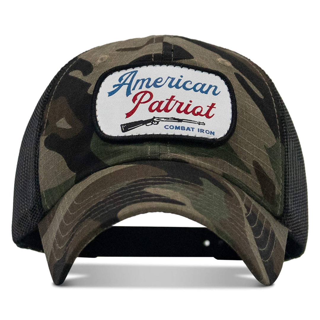 One Revolver Surfboards - American Patriot Patch Tactical Ripstop Mesh Snapback Hat HEADWEAR