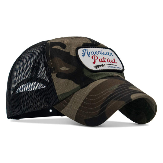 One Revolver Surfboards - American Patriot Patch Tactical Ripstop Mesh Snapback Hat HEADWEAR
