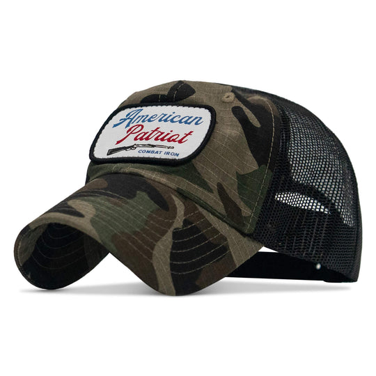 One Revolver Surfboards - American Patriot Patch Tactical Ripstop Mesh Snapback Hat HEADWEAR