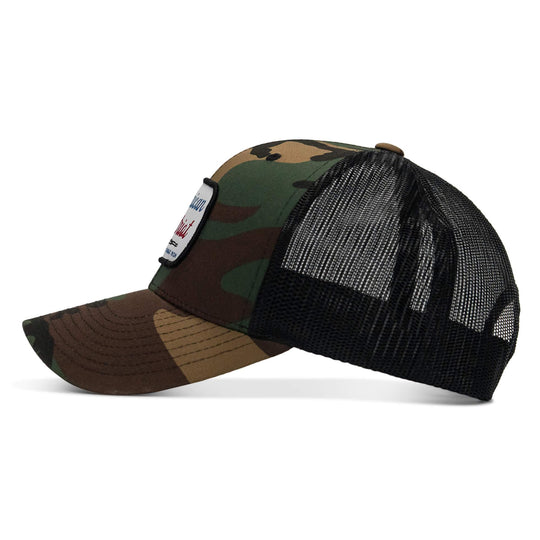 One Revolver Surfboards - American Patriot Patch Snapback Hat HEADWEAR