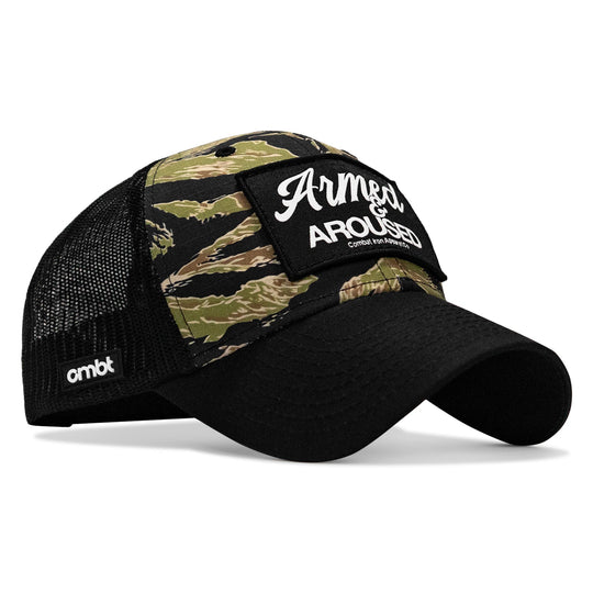 Armed &amp; Aroused Patch Original Ripstop Snapback Hat