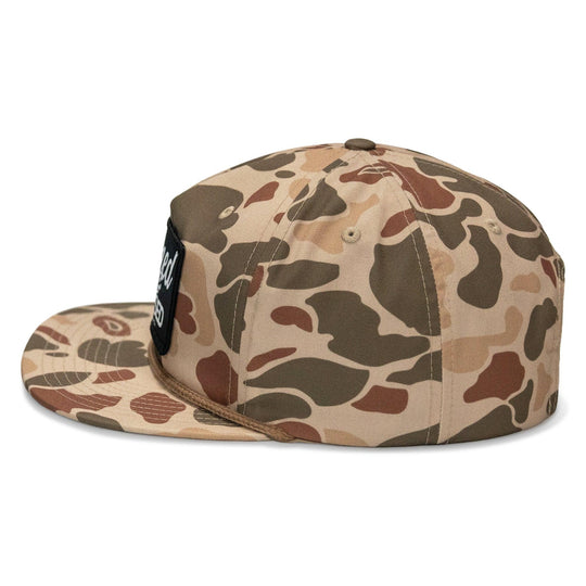 One Revolver Surfboards - Armed &amp; Aroused Patch Flatbill Snapback Hat HEADWEAR