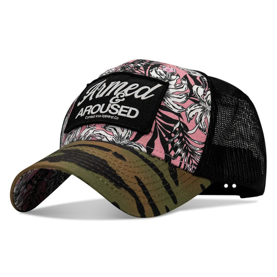 One Revolver Surfboards - Armed &amp; Aroused Patch Original Ripstop Snapback Hat HEADWEAR