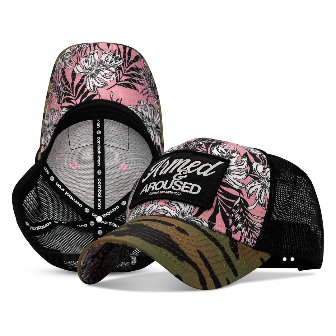 One Revolver Surfboards - Armed &amp; Aroused Patch Original Ripstop Snapback Hat HEADWEAR