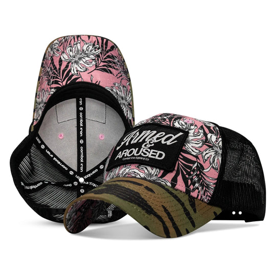 One Revolver Surfboards - Armed &amp; Aroused Patch Original Ripstop Snapback Hat HEADWEAR