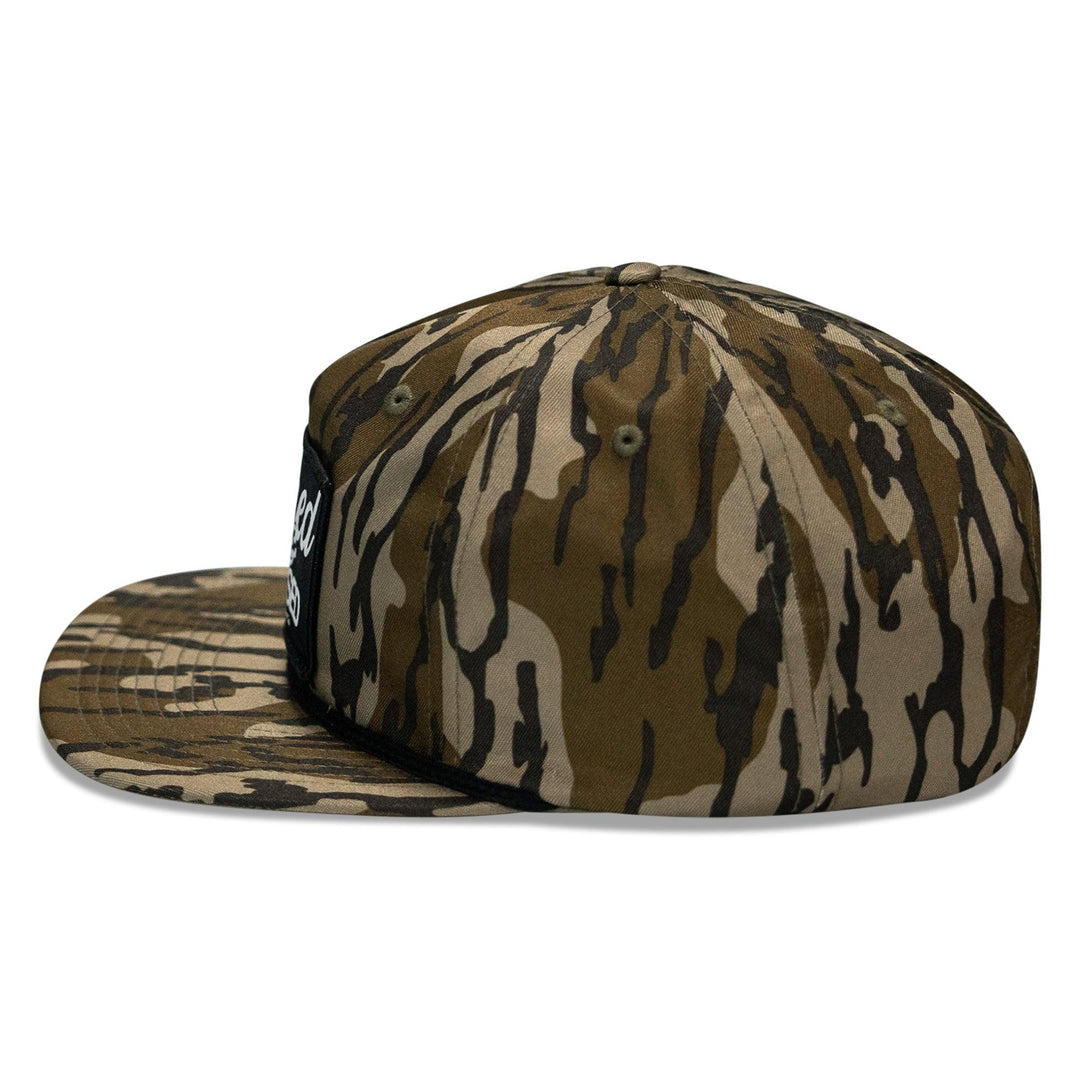 One Revolver Surfboards - Armed &amp; Aroused Patch Flatbill Snapback Hat HEADWEAR