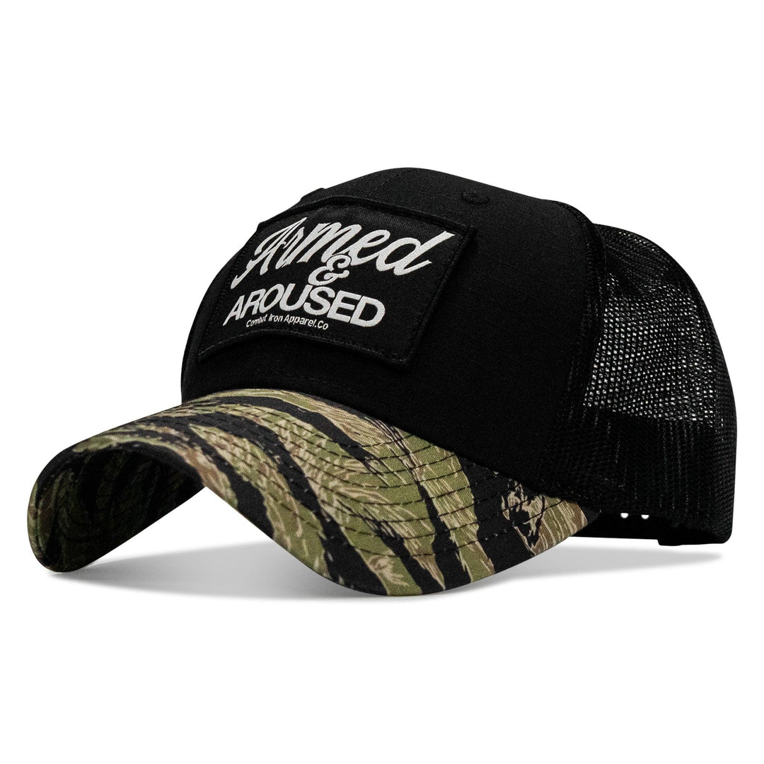 One Revolver Surfboards - Armed &amp; Aroused Patch Original Ripstop Snapback Hat HEADWEAR