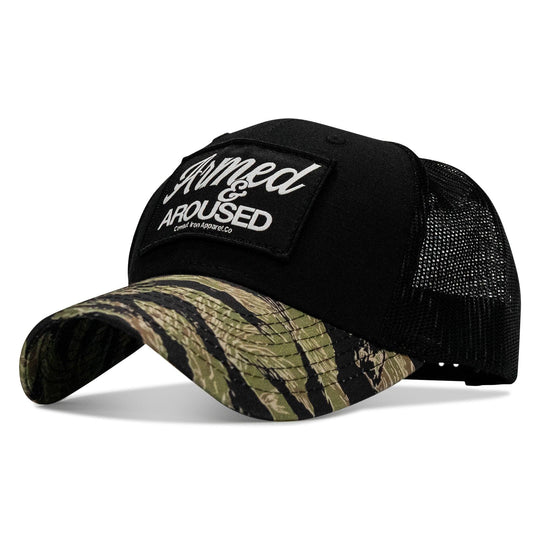 One Revolver Surfboards - Armed &amp; Aroused Patch Original Ripstop Snapback Hat HEADWEAR