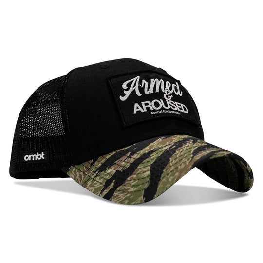 One Revolver Surfboards - Armed &amp; Aroused Patch Original Ripstop Snapback Hat HEADWEAR