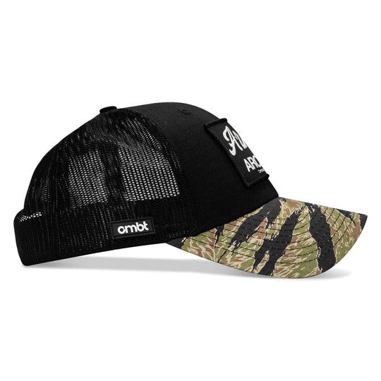 One Revolver Surfboards - Armed &amp; Aroused Patch Original Ripstop Snapback Hat HEADWEAR