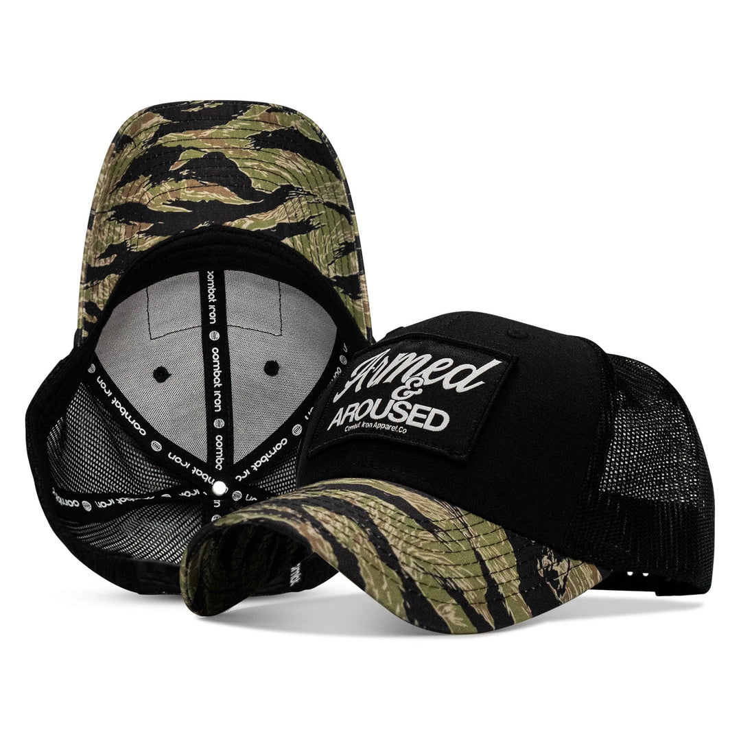 One Revolver Surfboards - Armed &amp; Aroused Patch Original Ripstop Snapback Hat HEADWEAR
