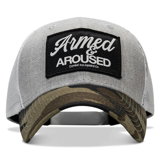 One Revolver Surfboards - Armed &amp; Aroused Patch Original Ripstop Snapback Hat HEADWEAR