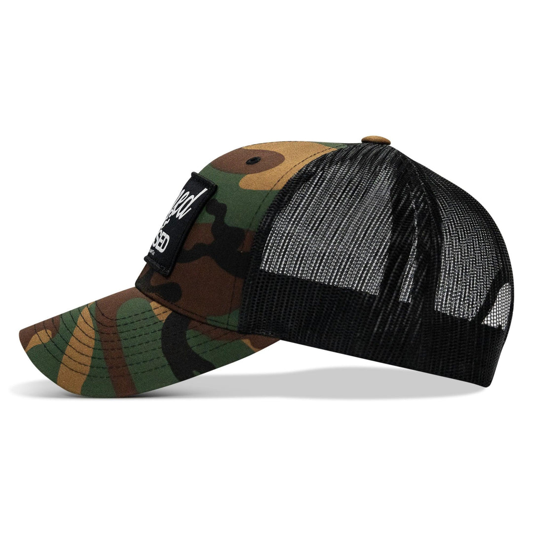 One Revolver Surfboards - Armed &amp; Aroused Patch Snapback Hat HEADWEAR
