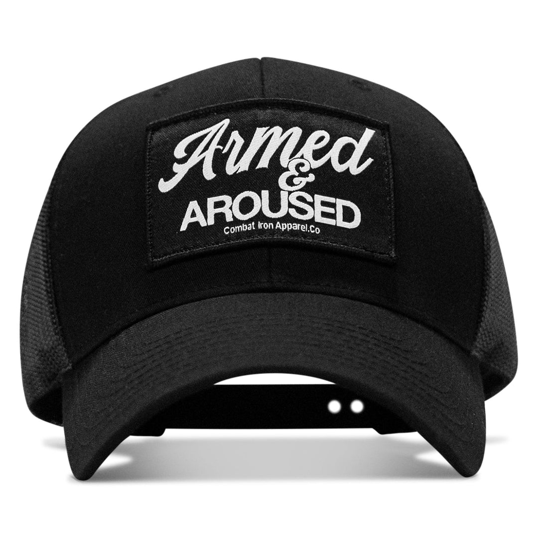 One Revolver Surfboards - Armed &amp; Aroused Patch Snapback Hat HEADWEAR