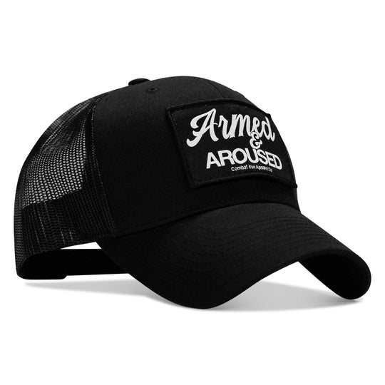 One Revolver Surfboards - Armed &amp; Aroused Patch Snapback Hat HEADWEAR