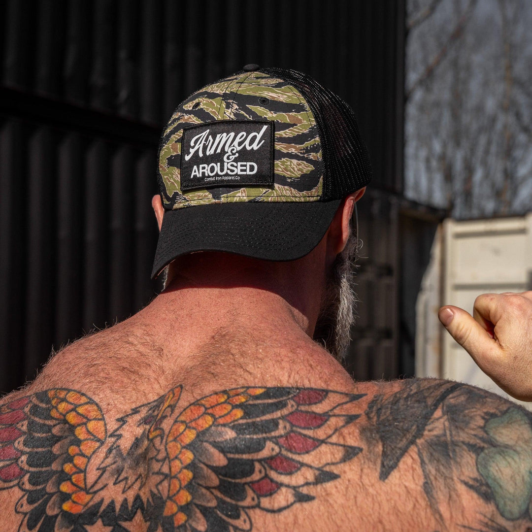 One Revolver Surfboards - Armed &amp; Aroused Patch Original Ripstop Snapback Hat HEADWEAR