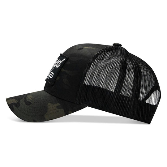 One Revolver Surfboards - Armed &amp; Aroused Patch Snapback Hat HEADWEAR