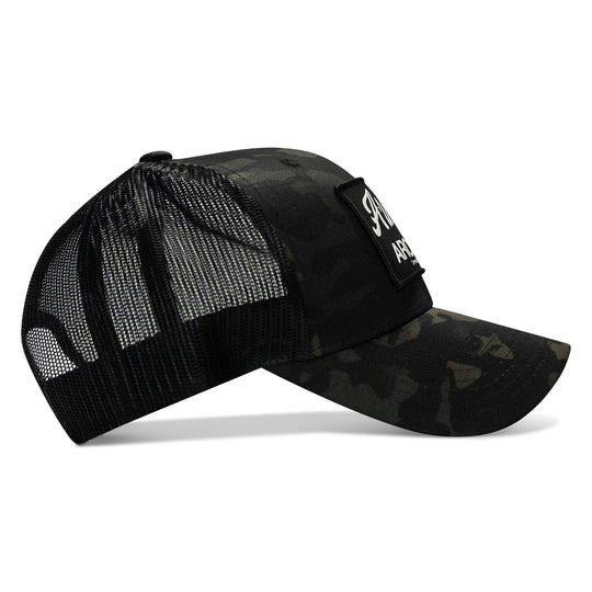One Revolver Surfboards - Armed &amp; Aroused Patch Snapback Hat HEADWEAR