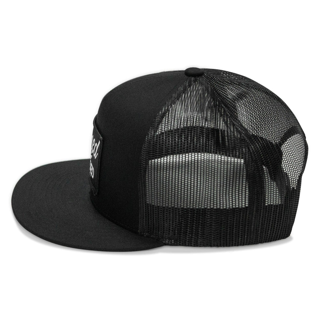 One Revolver Surfboards - Armed &amp; Aroused Patch Flatbill Snapback Hat HEADWEAR