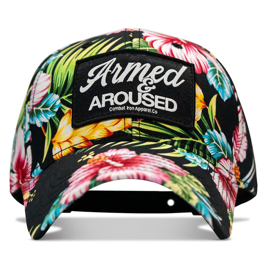 One Revolver Surfboards - Armed &amp; Aroused Patch Snapback Hat HEADWEAR