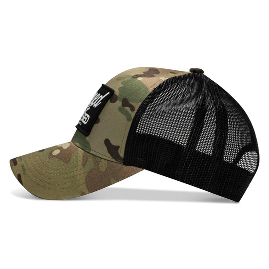 One Revolver Surfboards - Armed &amp; Aroused Patch Snapback Hat HEADWEAR