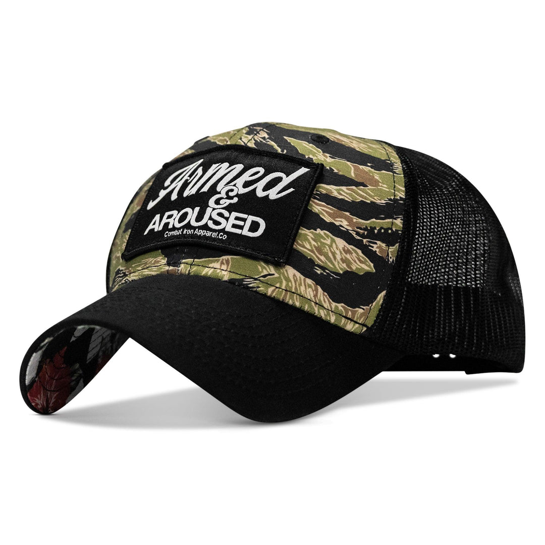 One Revolver Surfboards - Armed &amp; Aroused Patch Original Ripstop Snapback Hat HEADWEAR
