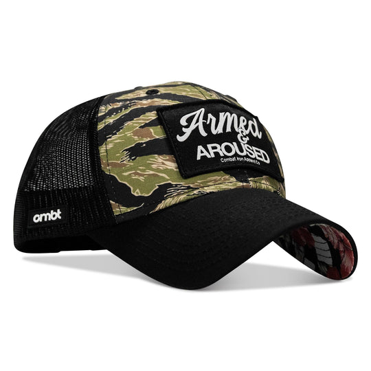 One Revolver Surfboards - Armed &amp; Aroused Patch Original Ripstop Snapback Hat HEADWEAR