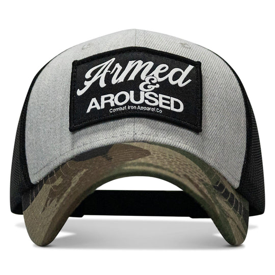 One Revolver Surfboards - Armed &amp; Aroused Patch Original Ripstop Snapback Hat HEADWEAR