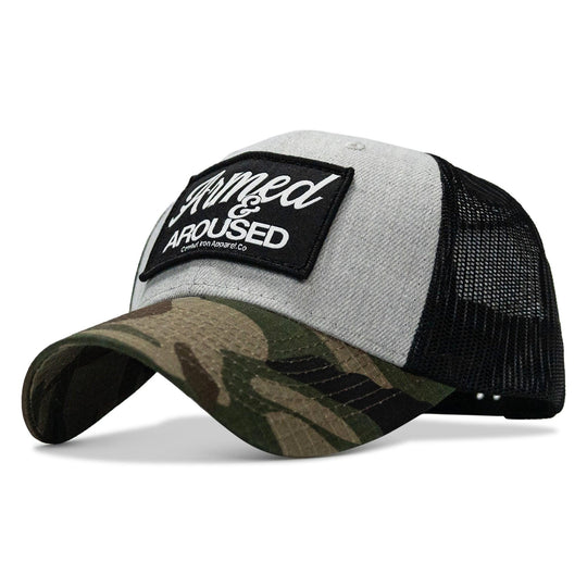 One Revolver Surfboards - Armed &amp; Aroused Patch Original Ripstop Snapback Hat HEADWEAR