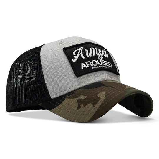 One Revolver Surfboards - Armed &amp; Aroused Patch Original Ripstop Snapback Hat HEADWEAR